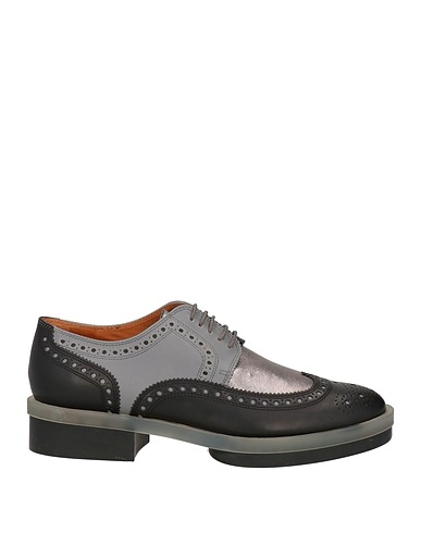 CLERGERIE Laced shoes Black Soft Leather