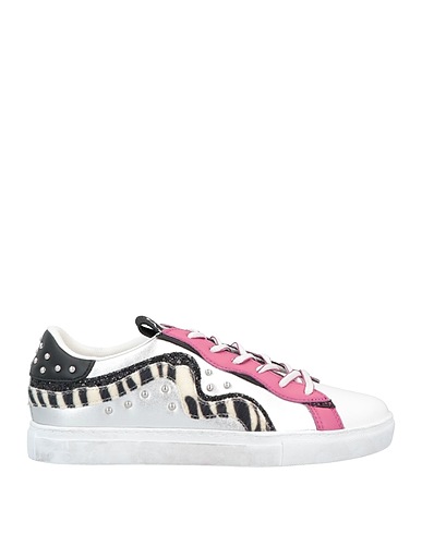 MANILA GRACE Sneakers Silver Soft Leather
