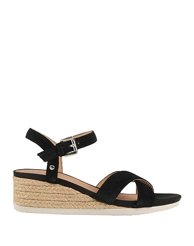 GEOX Espadrilles Black Leather