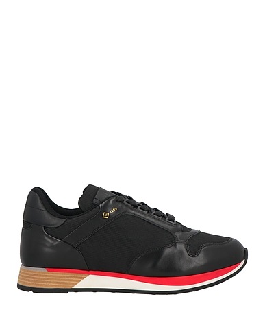 DUNHILL Sneakers Leather, Textile fibers