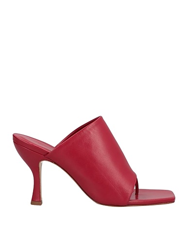 GIA x PERNILLE TEISBAEK Infradito Mattone Pelle