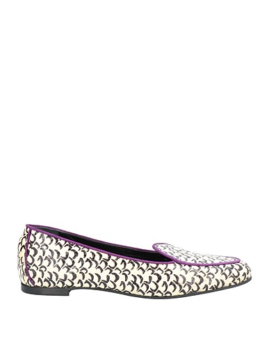 PERLITA PEACHES Loafers Ivory Soft Leather