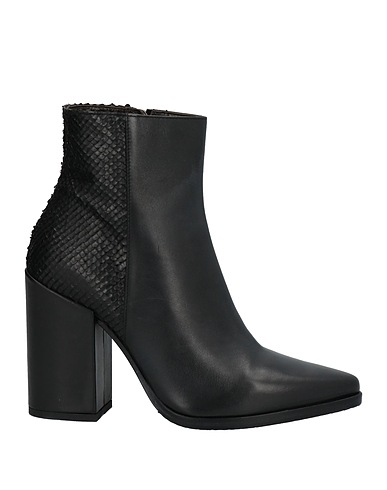 LAURA BELLARIVA Ankle boot Black Calfskin