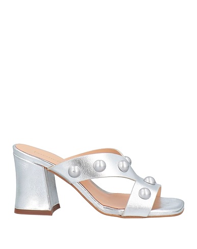 FORMENTINI Sandals Silver Soft Leather