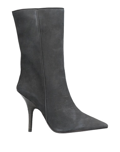 YEEZY Stiefelette Schwarz Leder