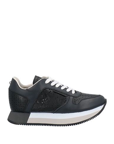 APEPAZZA Sneakers Black Soft Leather