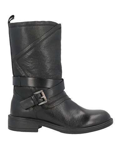 GEOX Boots Black Soft Leather