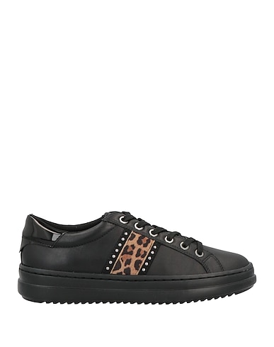 GEOX Sneakers Black Soft Leather
