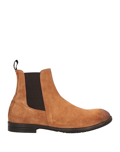 GISÉL MOIRÉ Ankle boot Camel Soft Leather
