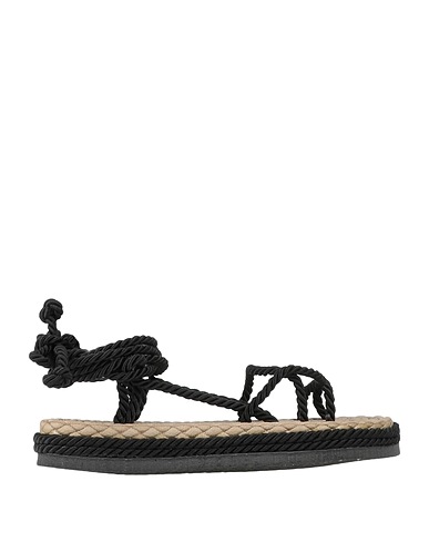 ISLO ISABELLA LORUSSO Flip flops Black Textile fibres