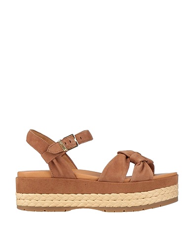UGG Sandals Camel Soft Leather