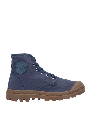 PALLADIUM Sneakers Navy blue Textile fibres
