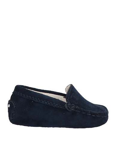 TOD'S Newborn shoes Midnight blue Soft Leather