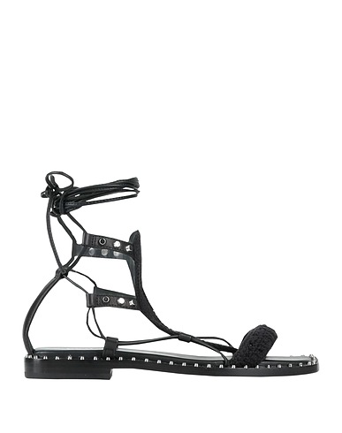 ASH Sandals Black Textile fibres