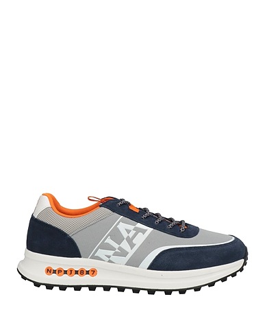 NAPAPIJRI Sneakers Grey Soft Leather, Textile fibres
