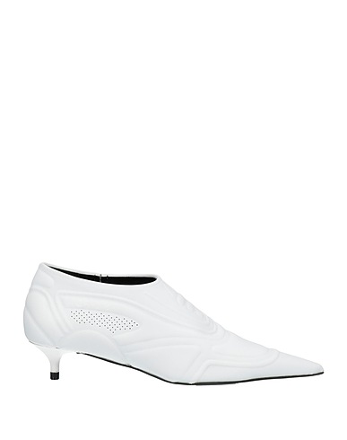 AZ FACTORY Ankle boot White Textile fibers