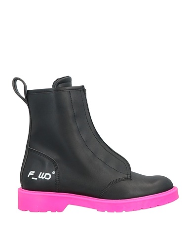 F_WD Ankle boot Black Textile fibers