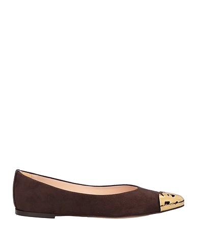 UNCONVENTIONAL ROYAL Ballerinas Dunkelbraun Leder