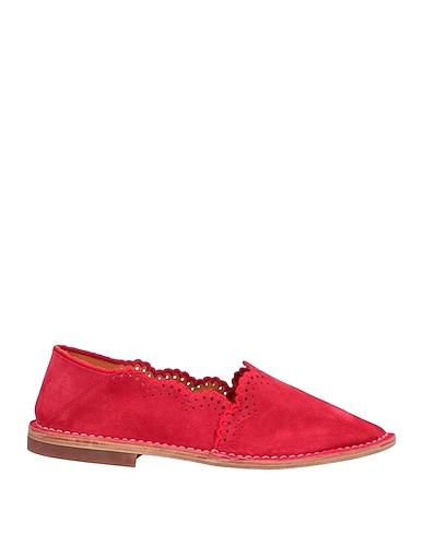 BUTTERO® Loafers Red Leather