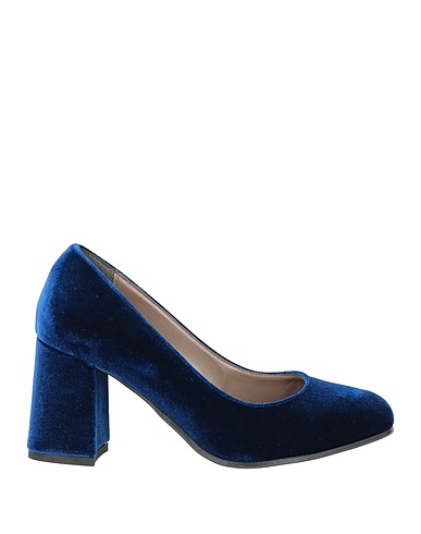 MERCANTE DI FIORI Pumps Blau Gewebefasern