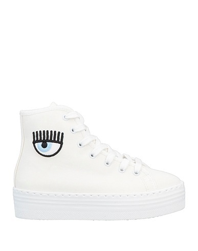 CHIARA FERRAGNI Sneakers Weiß Gewebefasern