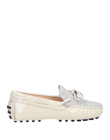 TOD'S Mocassino JUNIOR Avorio Pelle di bovino