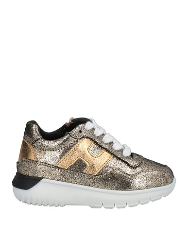 HOGAN Sneakers Gold Soft Leather
