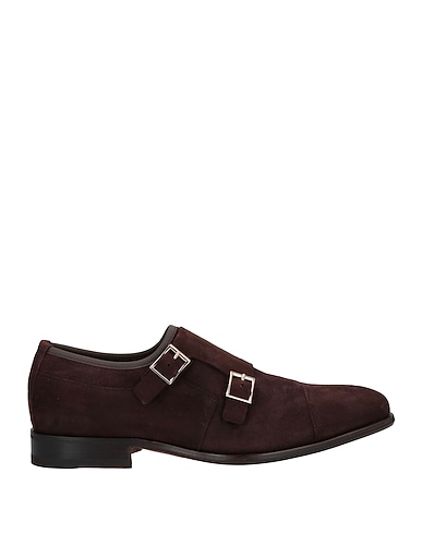 SANTONI Mocassino Testa di moro Pelle