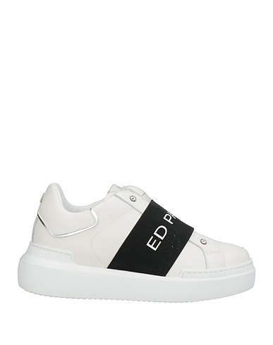 ED PARRISH Sneakers White Soft Leather