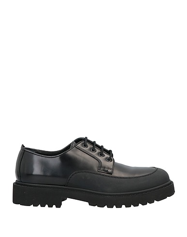 DOUCAL'S Laced shoes Black Soft Leather