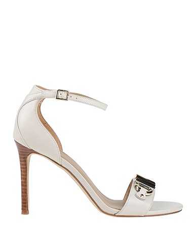 MICHAEL MICHAEL KORS Sandals Ivory 100% Bovine leather