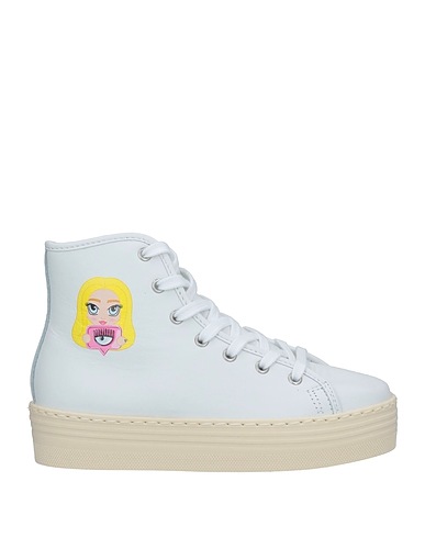 CHIARA FERRAGNI Sneakers White Soft Leather