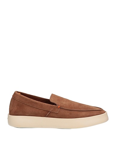 SANTONI Mocassino Marrone Pelle