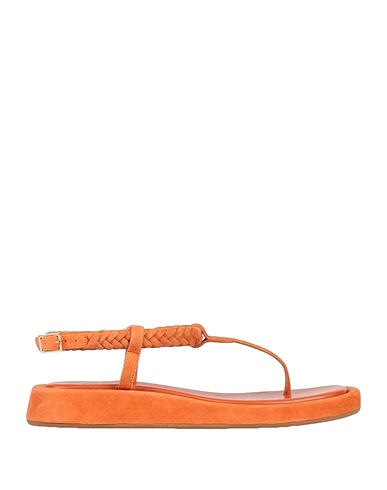 GIA / RHW Flip flops Orange Leather
