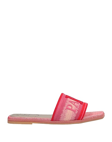 ROGER VIVIER Sandals Red Textile fibres