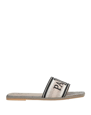 ROGER VIVIER Sandali Tortora Fibre tessili