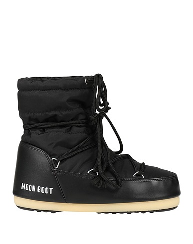 MOON BOOT 미들 부츠 MOON BOOT LIGHT LOW NYLON
 블랙 74% 폴리아미드, 26% PVC - 폴리염화비닐