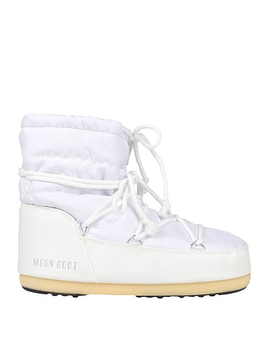 MOON BOOT Ankle boot MOON BOOT LIGHT LOW NYLON
 White 74% Polyamide, 26% PVC - Polyvinyl chloride