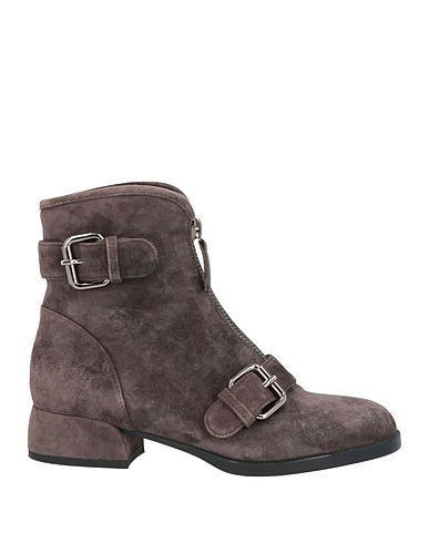 LORIBLU Ankle boot Taupe Calf hair