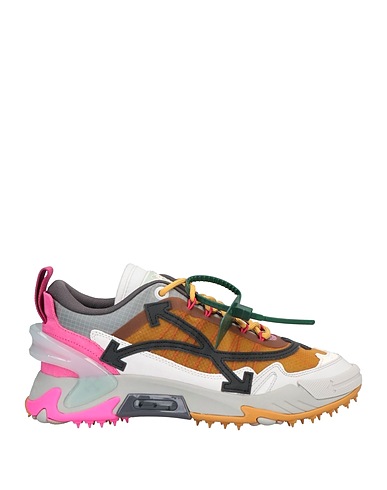 OFF-WHITE™ Sneakers Bianco Pelle, Fibre tessili