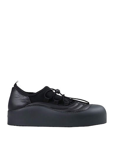 VIC MATIĒ Sneakers Black Soft Leather, Textile fibers