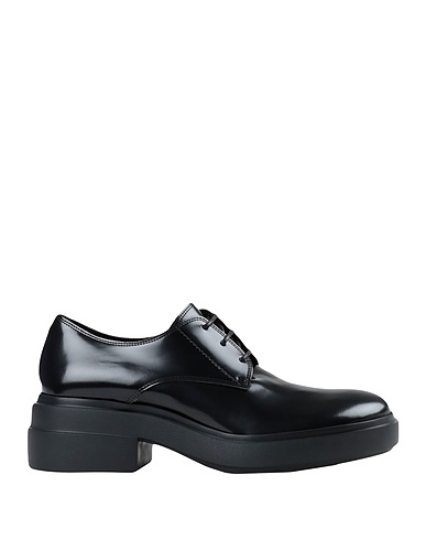 VIC MATIĒ Laced shoes Black Soft Leather