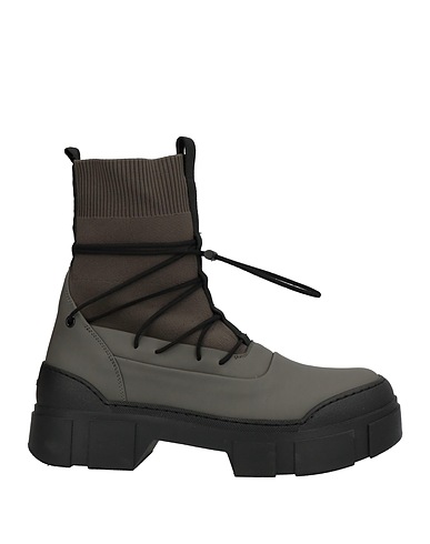 VIC MATIĒ Ankle boot Lead Soft Leather, Textile fibres