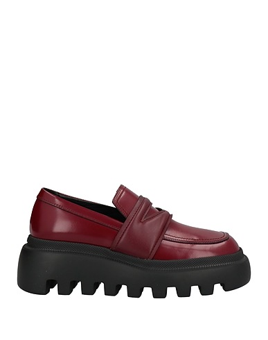 VIC MATIĒ Loafers Burgundy Soft Leather