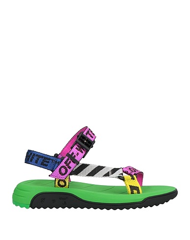 OFF-WHITE™ Sandals Mauve Textile fibres