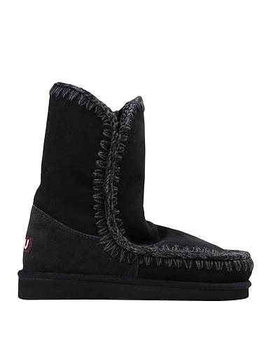 MOU Ankle boot Black Shearling, Wool