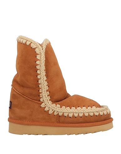 MOU Ankle boot Brown Shearling, Wool