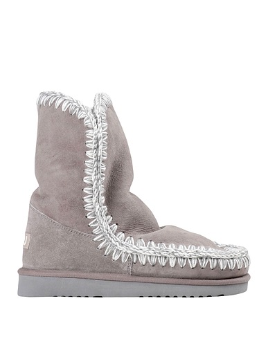 MOU Ankle boot Grey Shearling, Wool