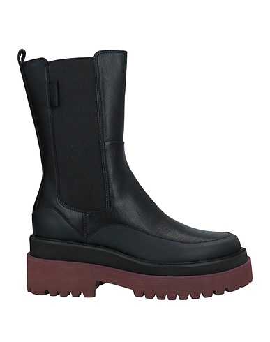 LIU •JO Ankle boot Black Textile fibres