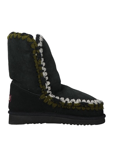 MOU Ankle boot Black Shearling, Wool
